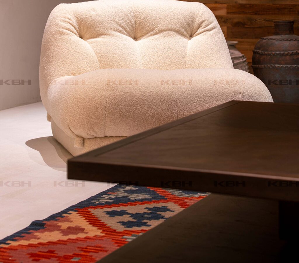 KBH Profiterole Chair in a bedroom setting, view 2