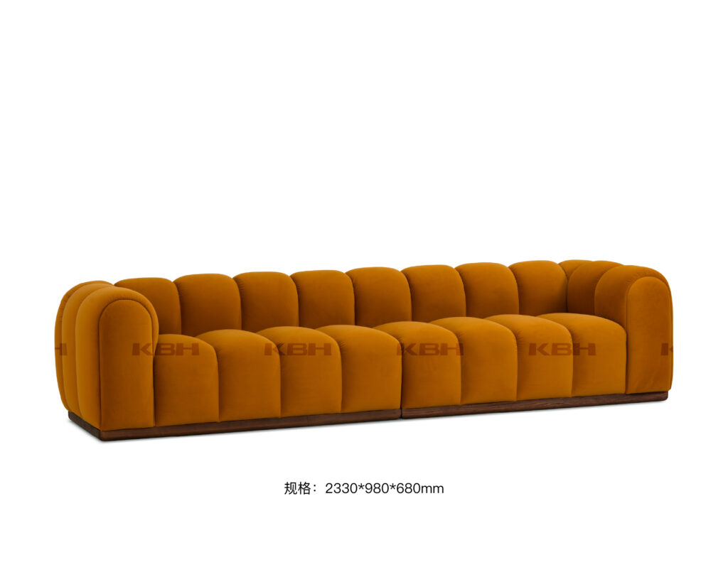 KBH Pumpkin Sofa, view 5