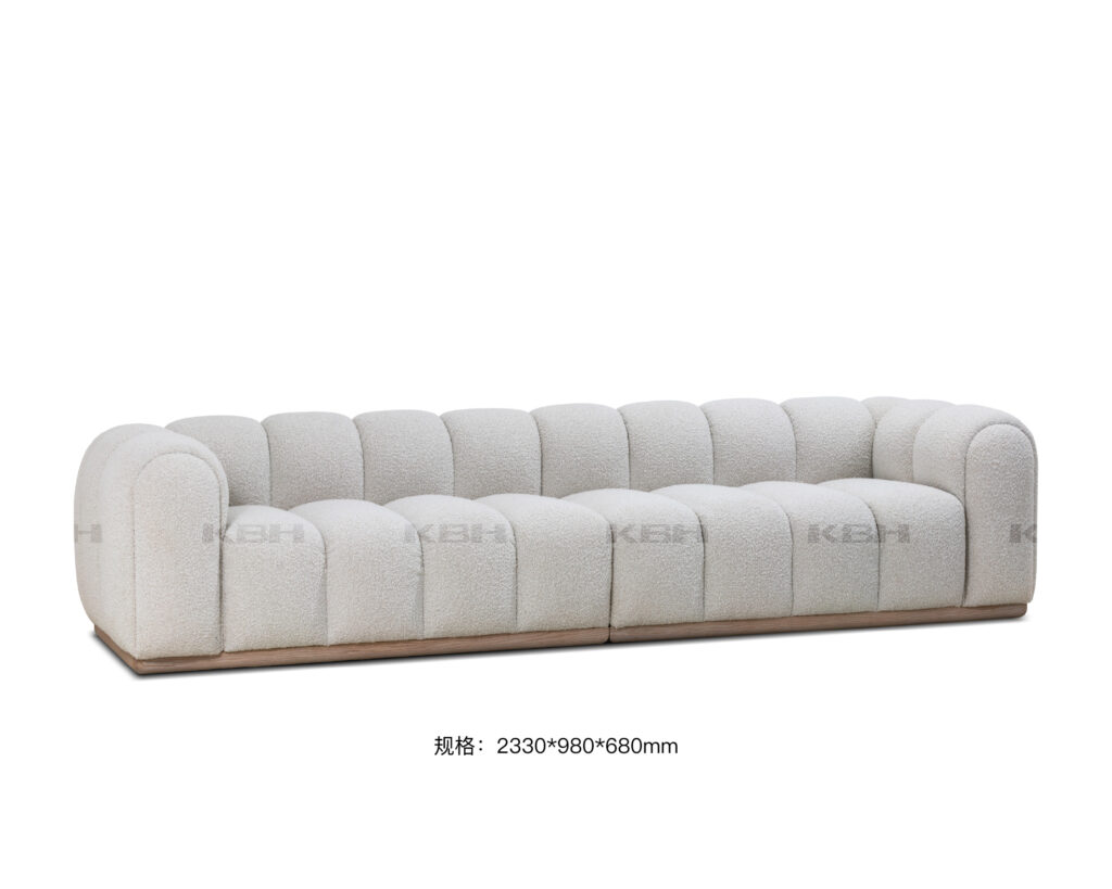 KBH Pumpkin Sofa in warm tones, view 7
