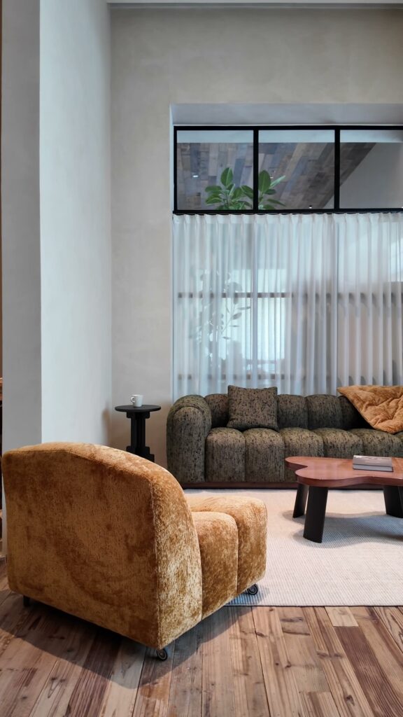 Still from the KBH film: Pumpkin Sofa — a vintage curve