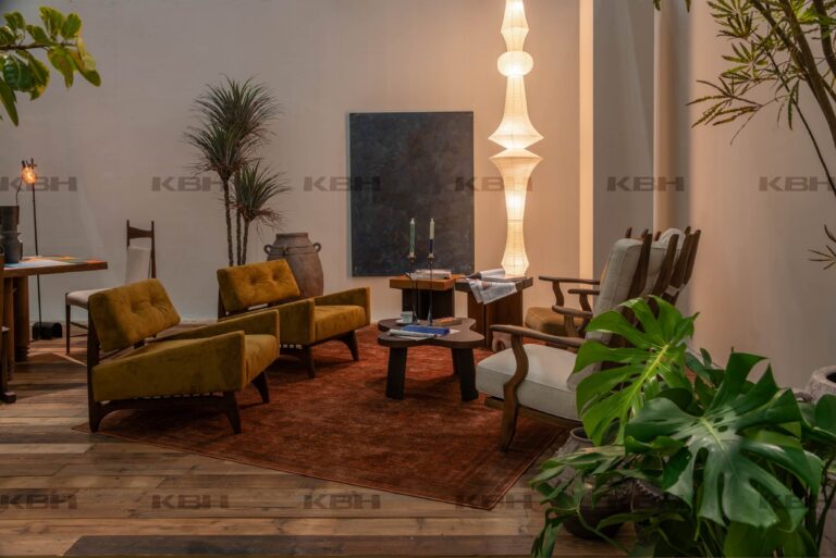 KBH Queen Chair in a bedroom setting