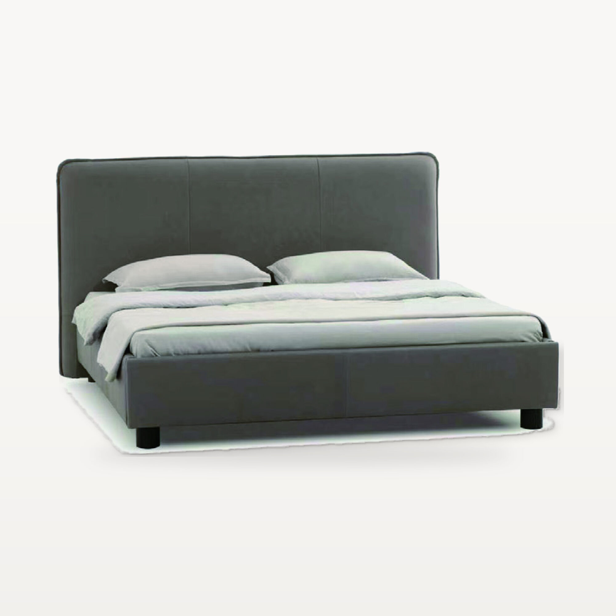 Quiet Living scene by KBH with the Bluefur Bed, photographed in a bedroom