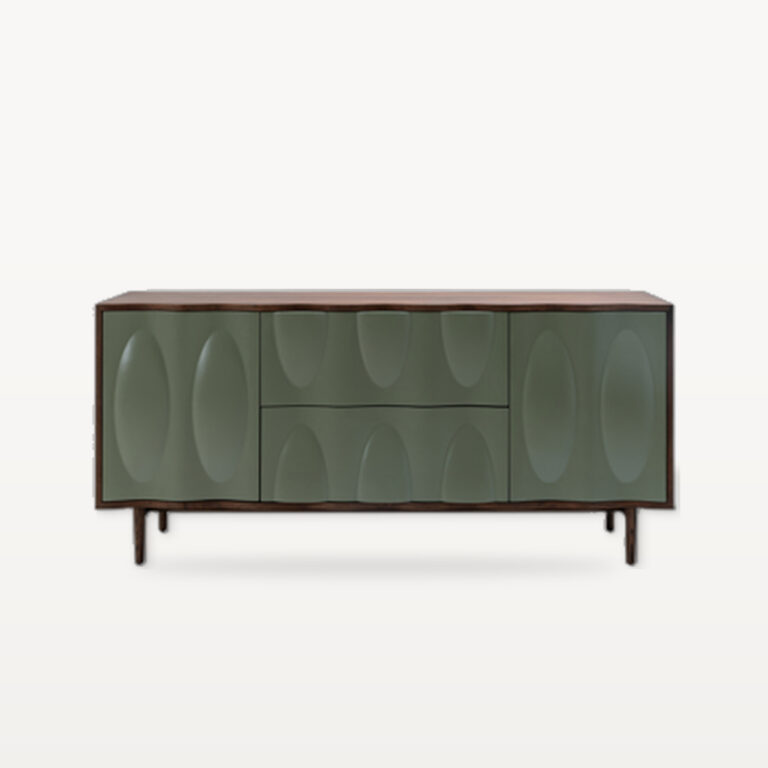 Quiet Living scene by KBH with the Cabinet & Storage CBG-25009, photographed in a living room