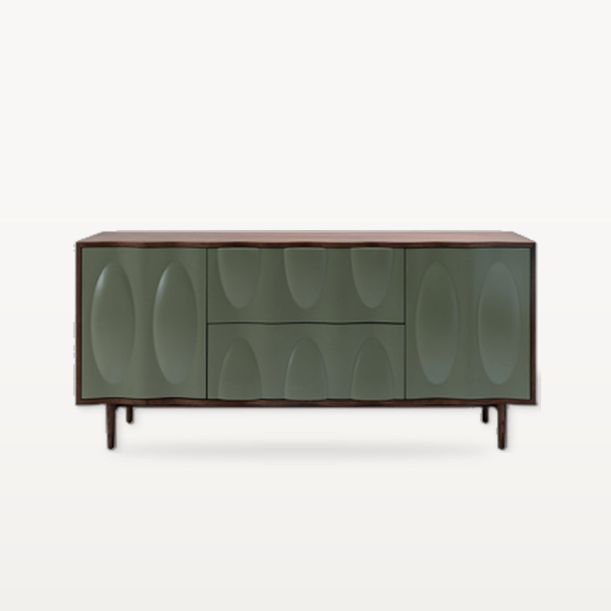 Quiet Living scene by KBH with the Cabinet & Storage CBG-25009, photographed in a living room