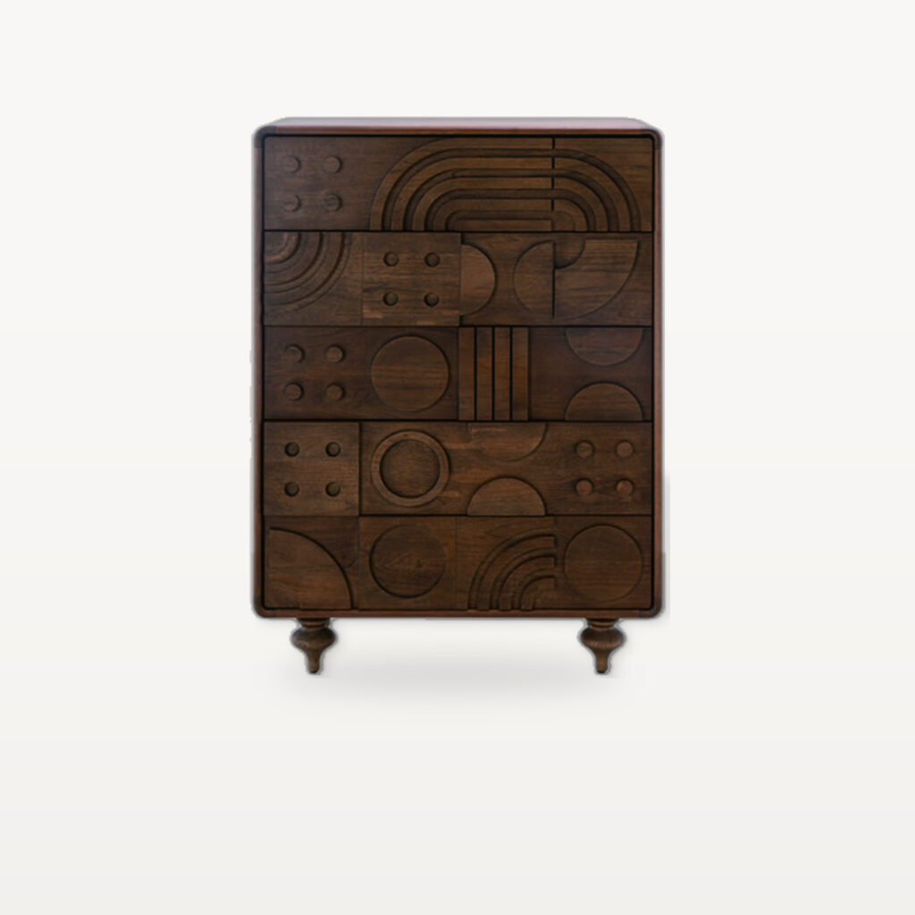 Quiet Living with the Growth Ring Roll Chest