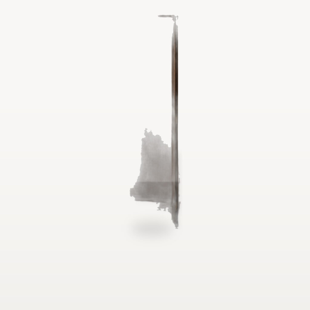 Quiet Living scene by KBH with the Leaf Stack Screen in a living room (2)