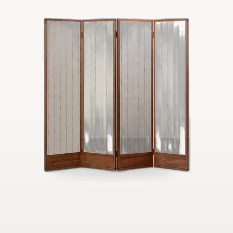 Quiet Living scene by KBH with the Leaf Stack Screen, photographed in a living room
