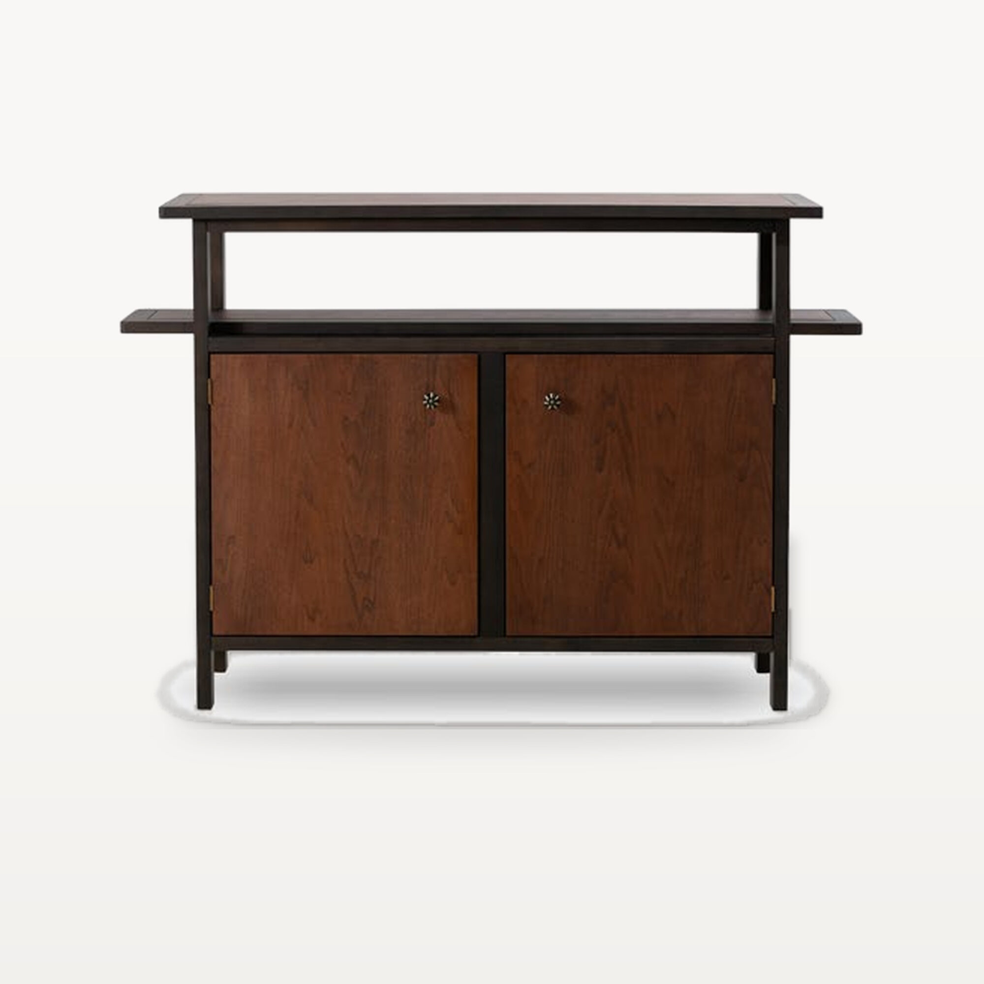 Quiet Living scene by KBH with the Mille-feuille Sideboard, photographed in a living room