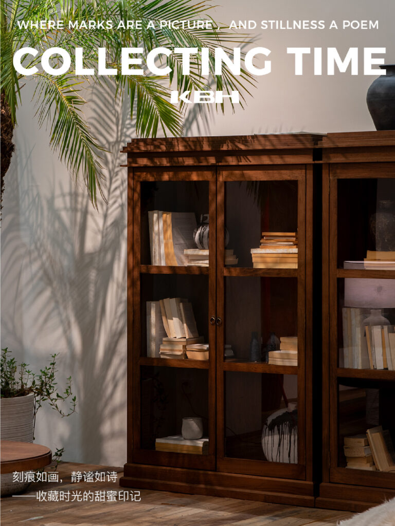 Quiet Living with the Mosswood Bookcase