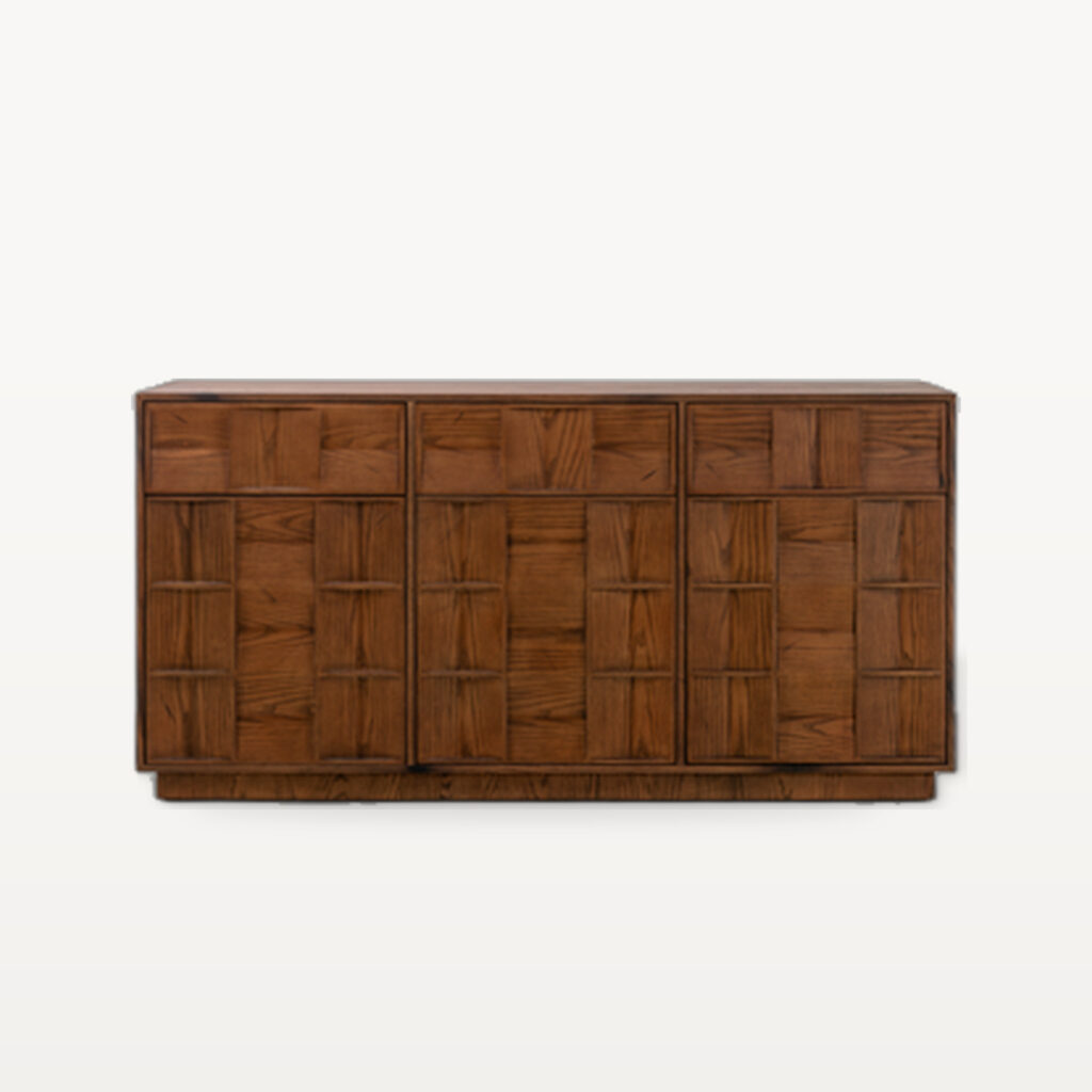 Quiet Living scene by KBH with the Puff Pastry Sideboard in a living room (2)