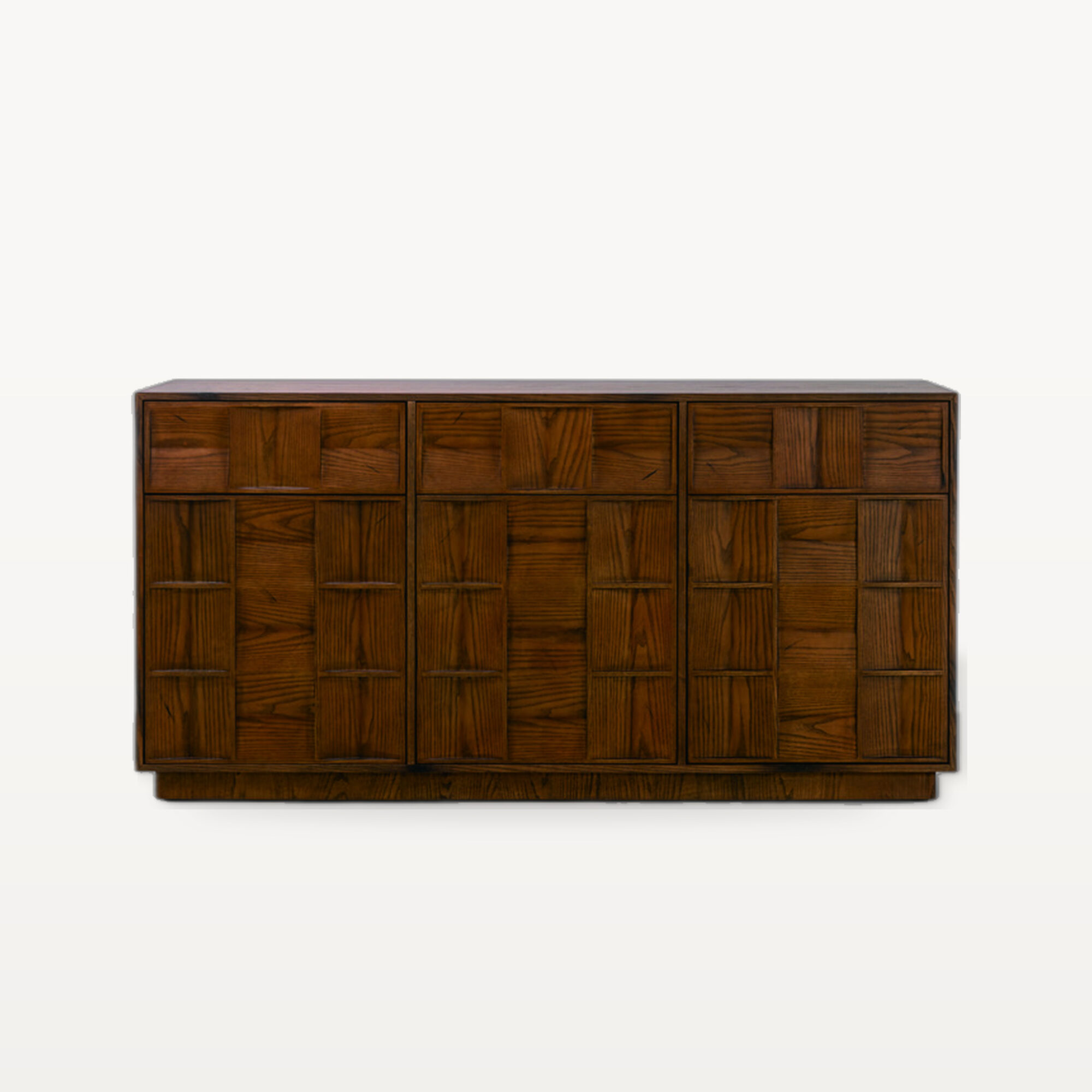 Quiet Living scene by KBH with the Puff Pastry Sideboard, photographed in a living room