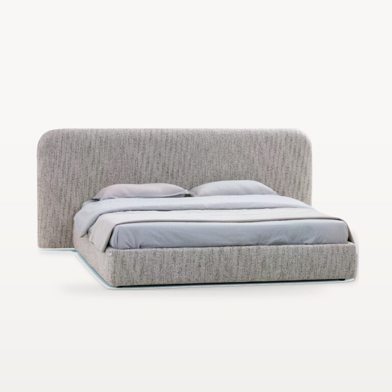 Quiet Living scene by KBH with the Vera Bed, photographed in a bedroom
