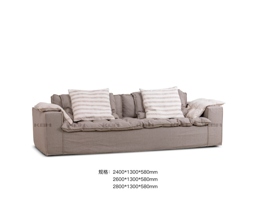 KBH Quinoa Sofa in soft, pale colour