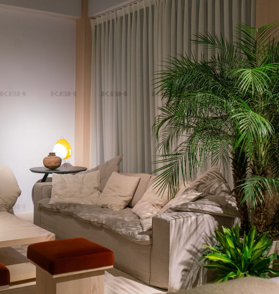 KBH Quinoa Sofa in a living room setting, view 2