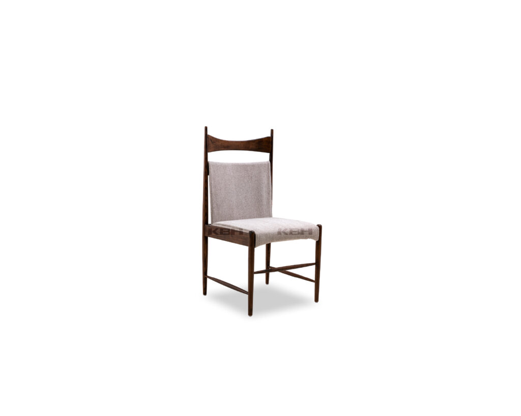 KBH Ram Horn Dining Chair in soft, pale colour