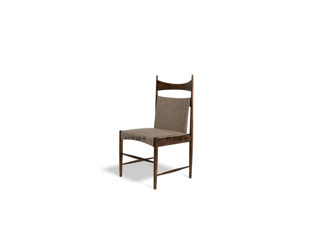 KBH Ram Horn Dining Chair from the Natural Wood collection, view 6