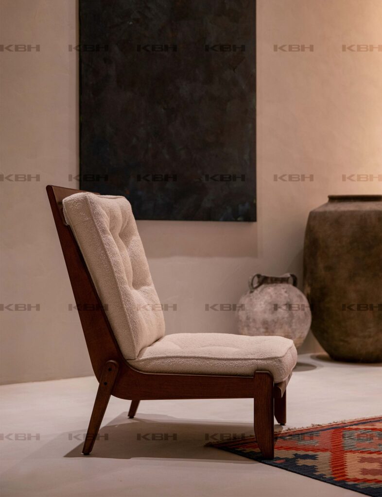 KBH Repose Chair in a bedroom setting, view 2