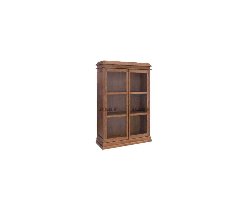 KBH Rice Roll Bookcase from the Natural Wood collection