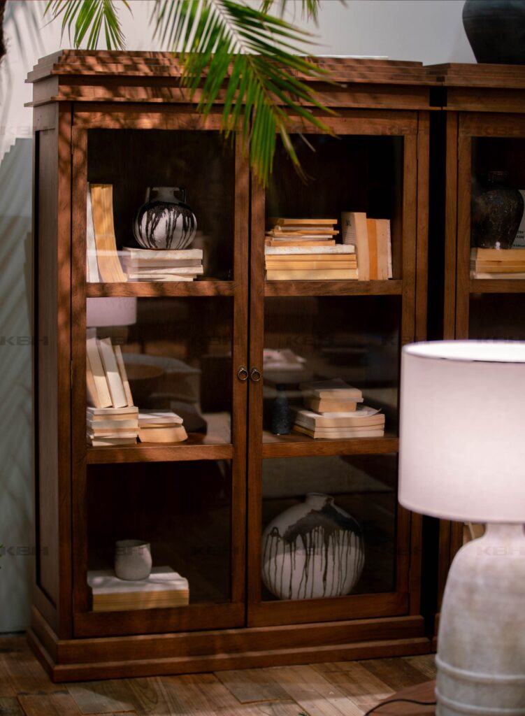 KBH Rice Roll Bookcase in a bedroom setting, view 3