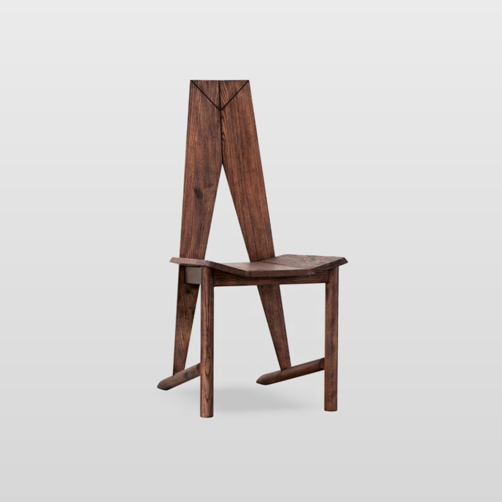 KBH Ridge Dining Chair from the Natural Wood collection, view 6