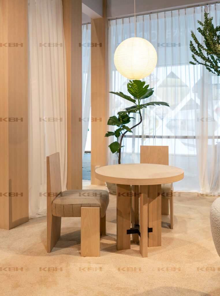 KBH Round Valley Meeting Table photographed in a room setting