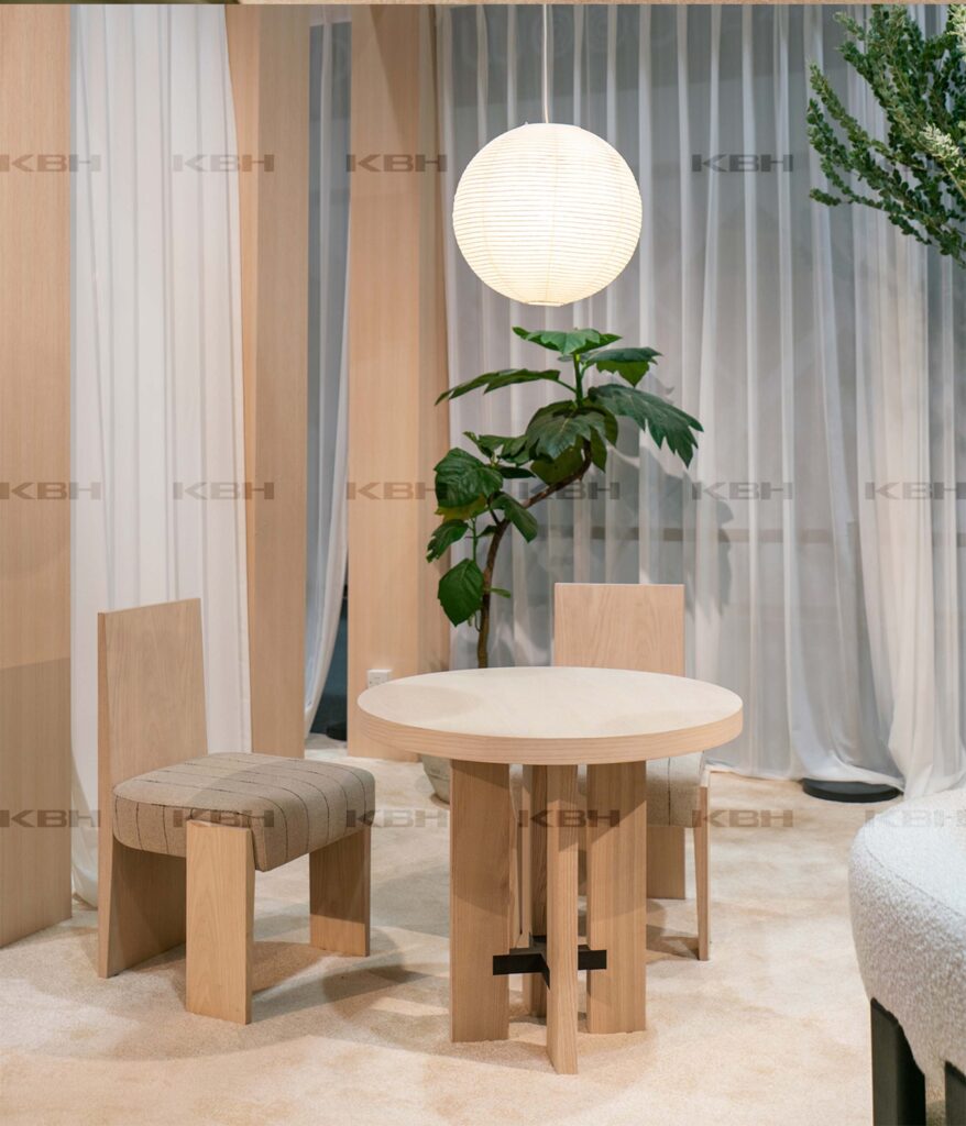 KBH Round Valley Meeting Table photographed in a room setting