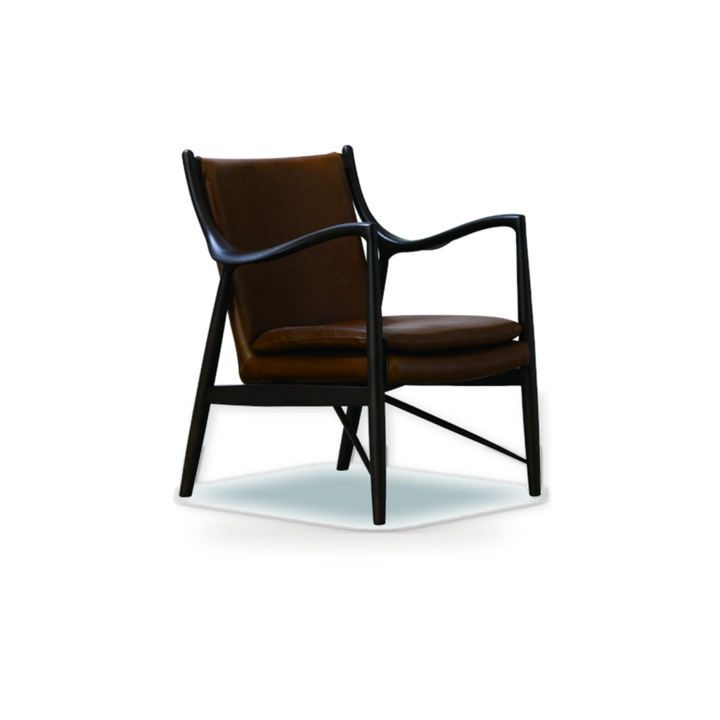 KBH Saddle Hide Chair from the Contemporary collection, view 8