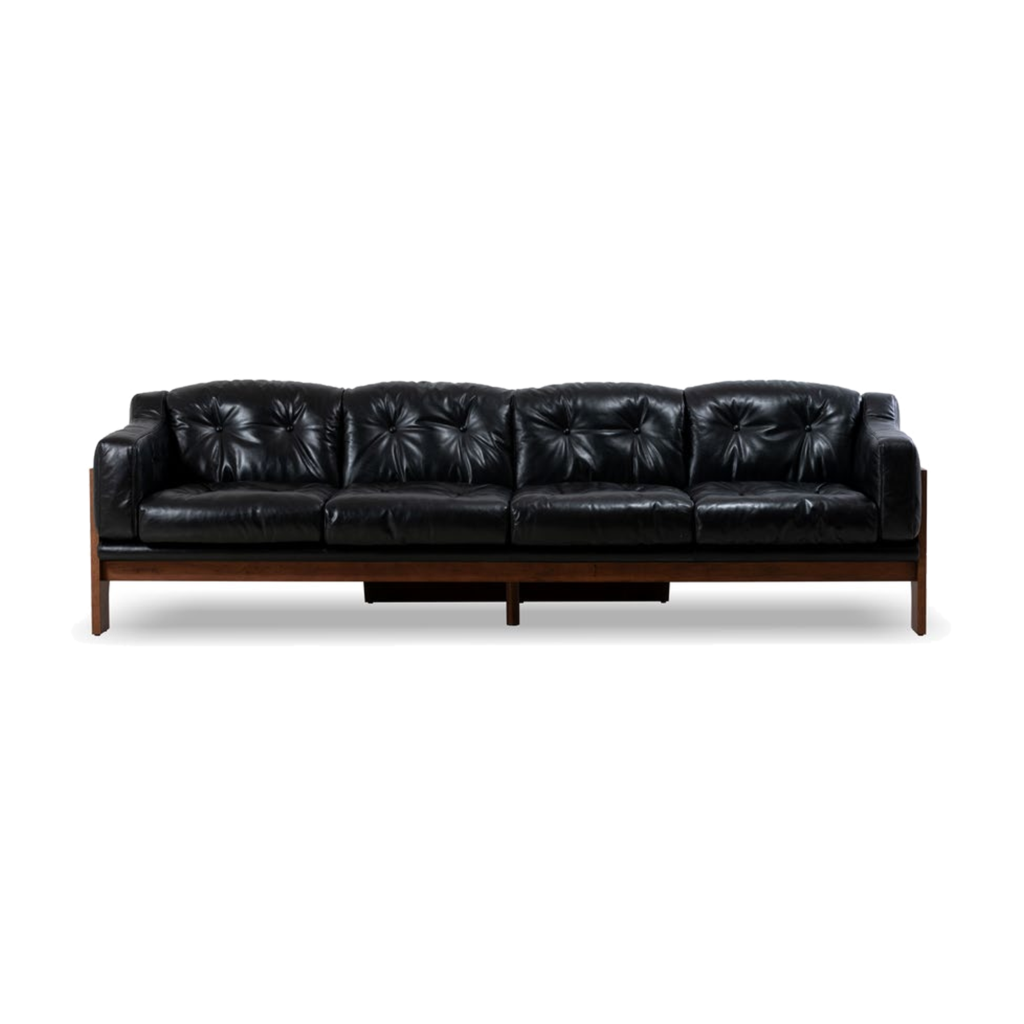 KBH Samurai Sofa in a grounded dark palette, view 15