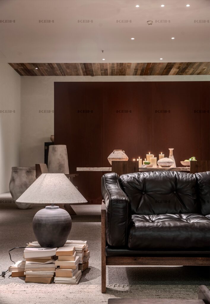 KBH Samurai Sofa in a living room setting, view 2