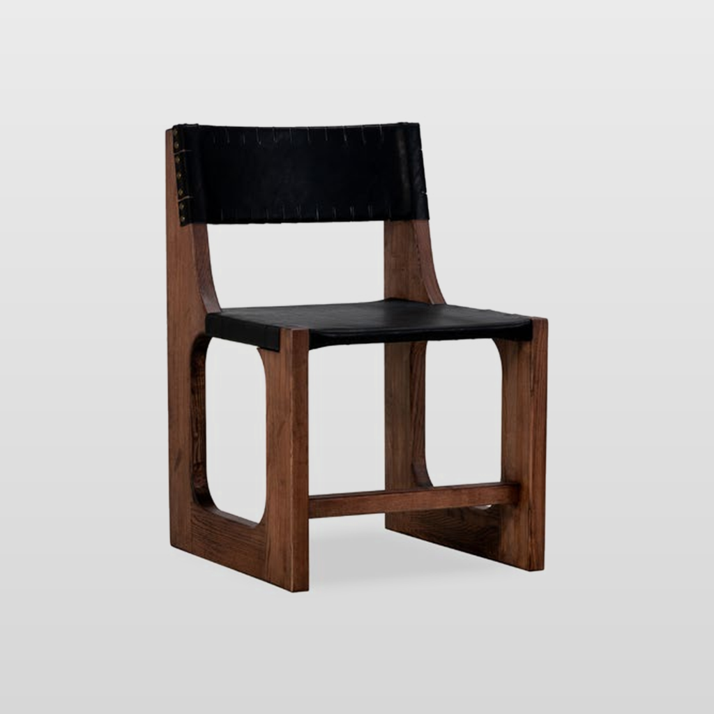 KBH Scone Dining Chair in a grounded dark palette, view 7