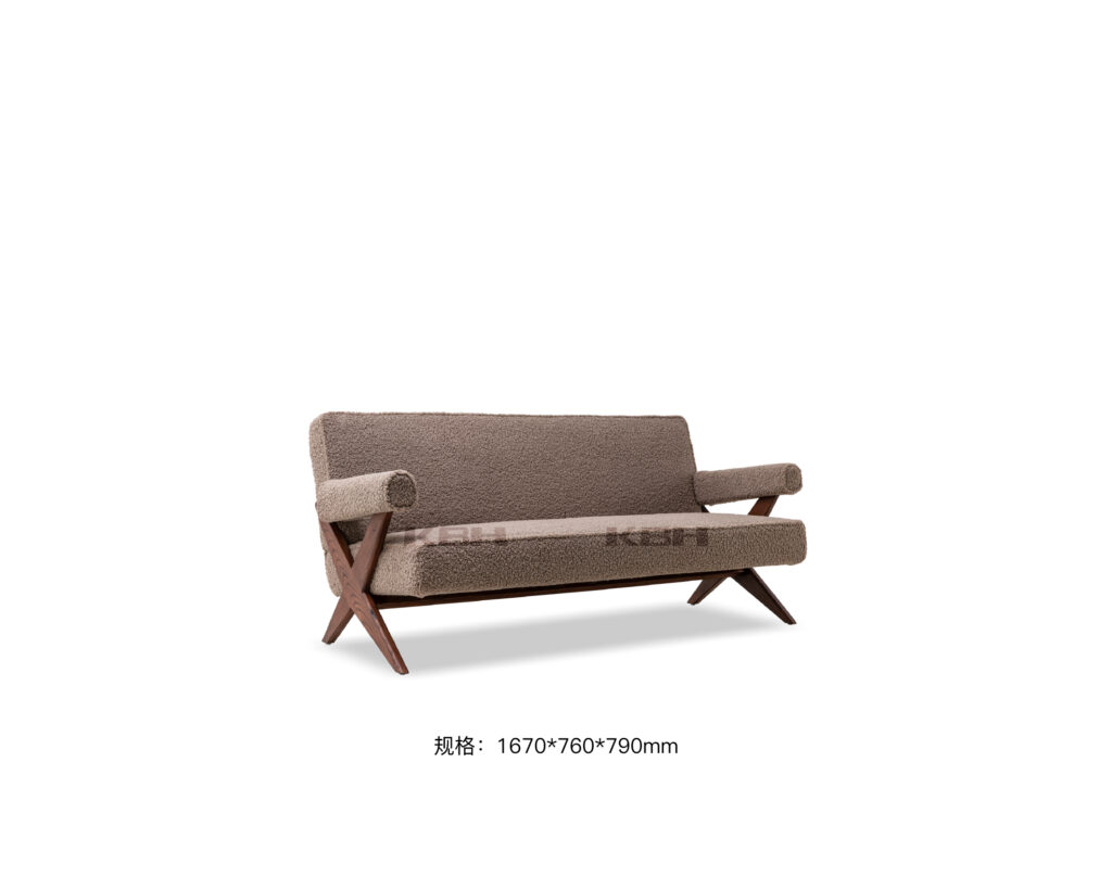 KBH Ski Sofa in warm tones