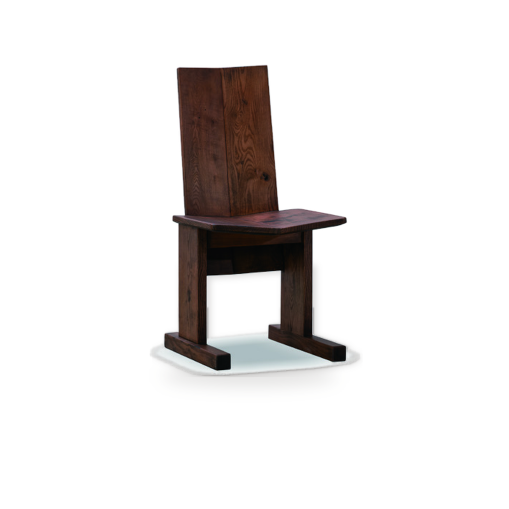 KBH Sleigh Dining Chair in warm tones, view 7