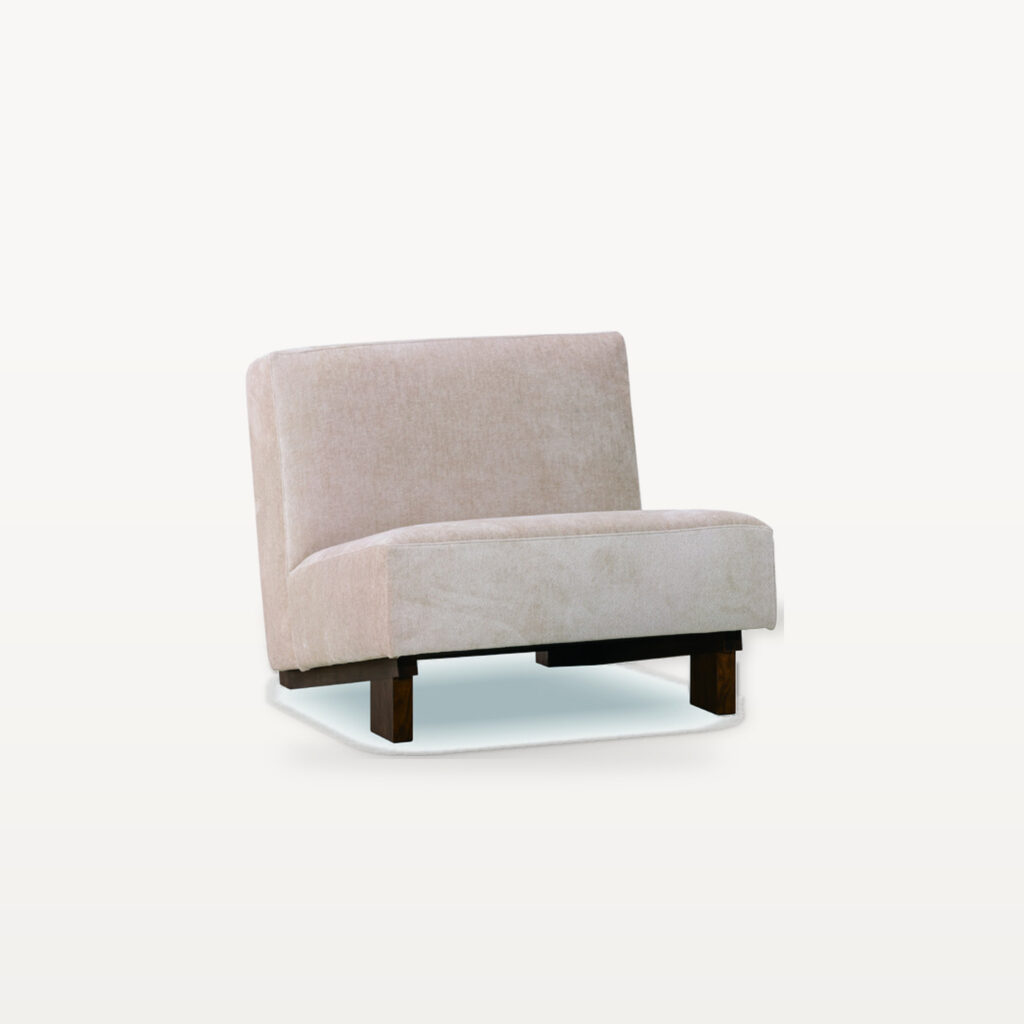Slow Morning scene by KBH with the Block Chair in a living room (2)