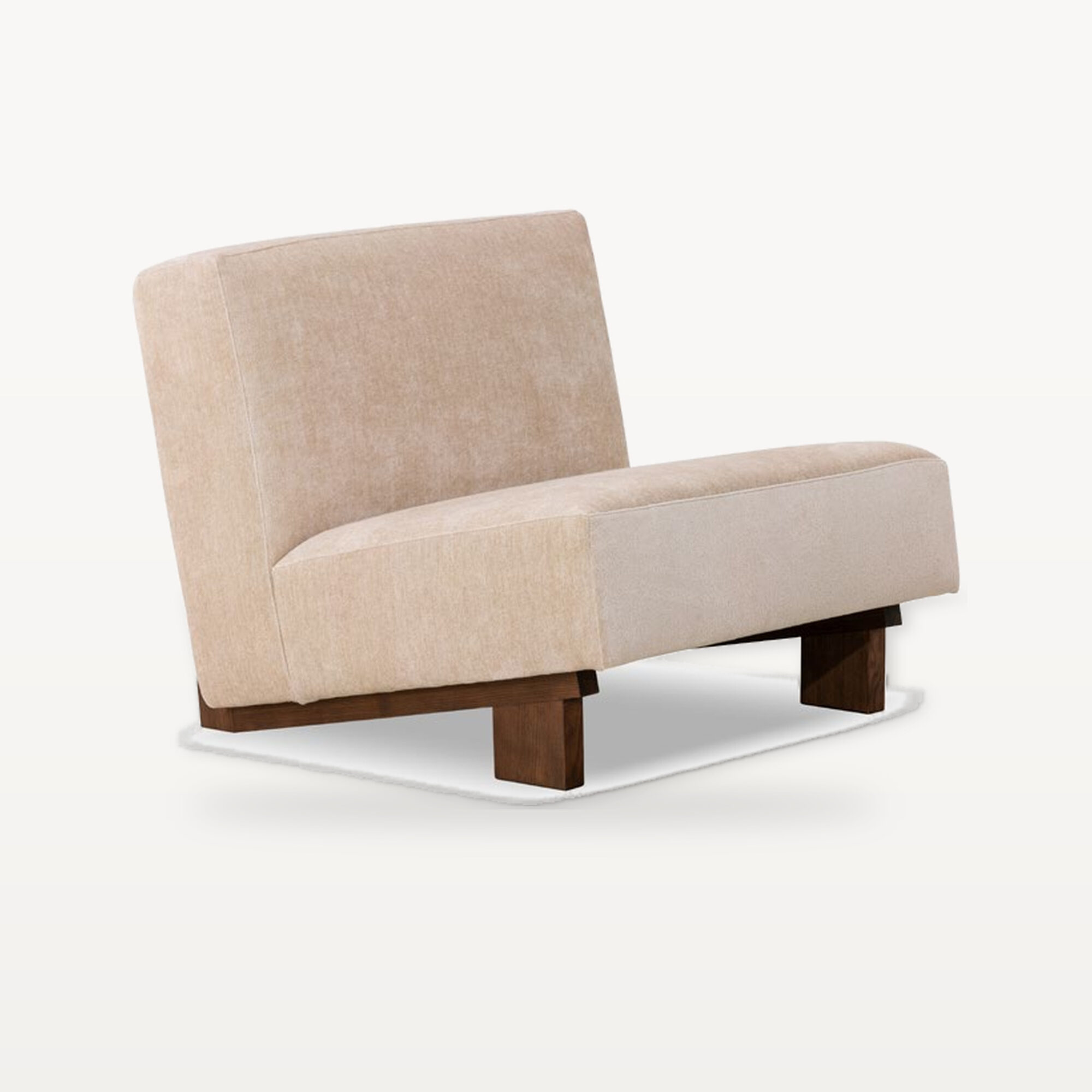 Slow Morning scene by KBH with the Block Chair, photographed in a living room