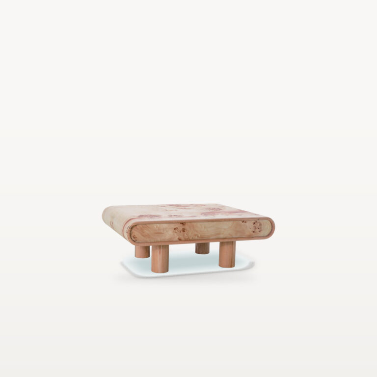 Slow Morning scene by KBH with the Cheese Rectangle Coffee Table, photographed in a living room