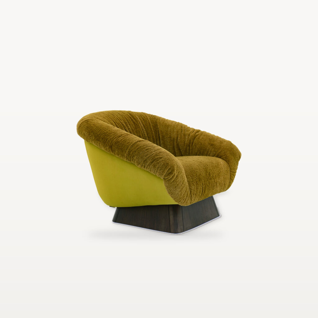 Slow Morning scene by KBH with the Honeydew Chair in a living room (2)