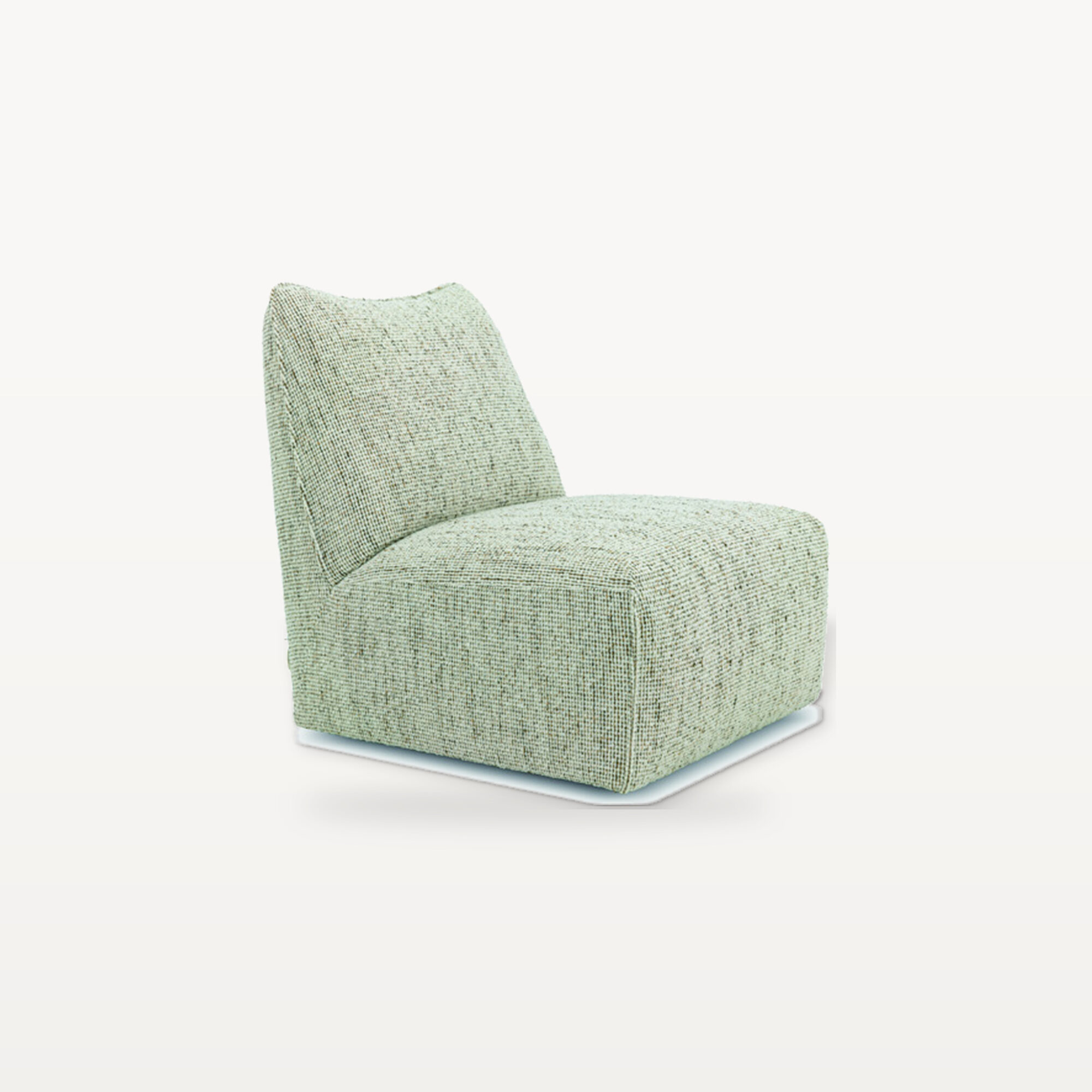 Slow Morning scene by KBH with the Kitten Ear Chair, photographed in a living room
