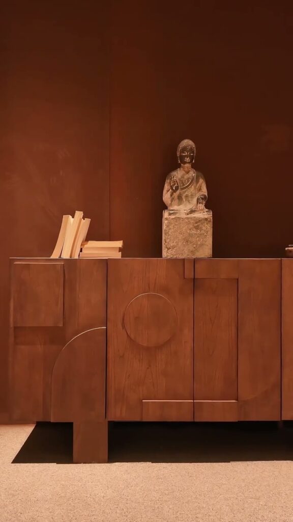 Still from the KBH film: Slow Morning scene by KBH with the Kurumi Sideboard — video