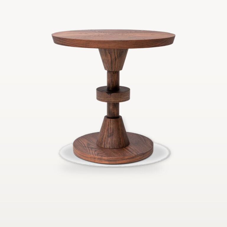 Slow Morning scene by KBH with the Plain Ring Corner Table, photographed in a living room