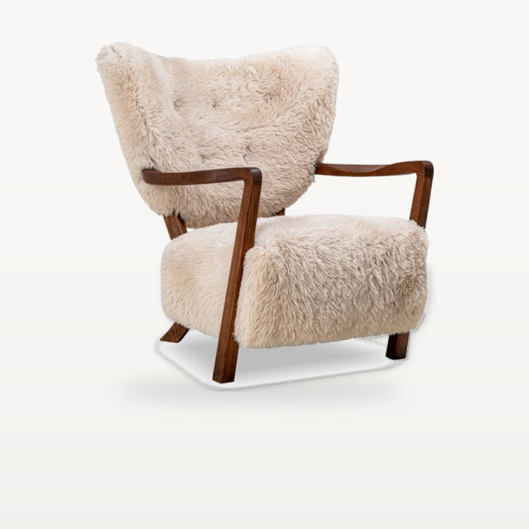 Slow Morning scene by KBH with the Provence Chair, photographed in a living room