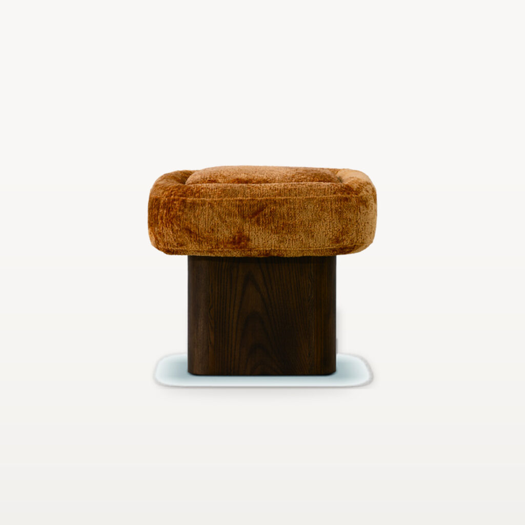 Slow Morning scene by KBH with the Pudding Square Stool in a bedroom (2)