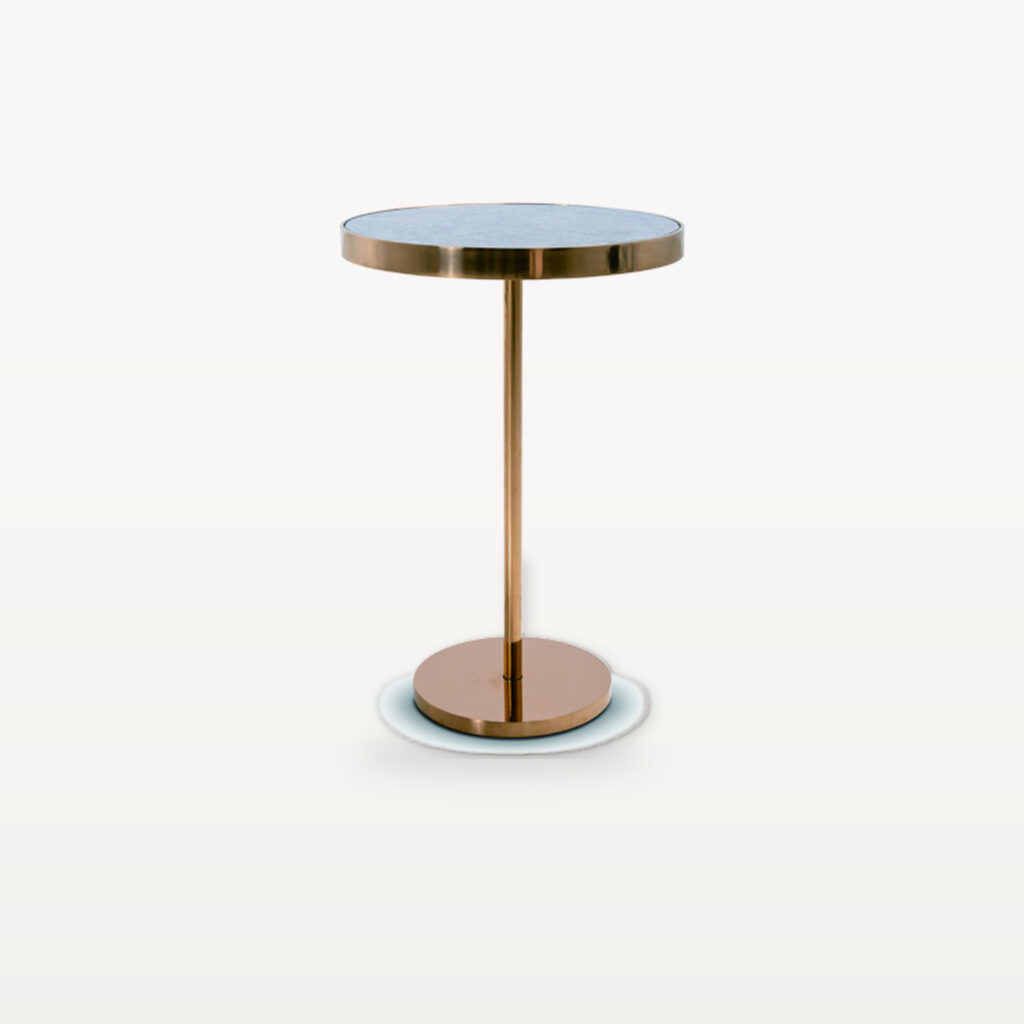Slow Morning scene by KBH with the Round Edge Table in a living room (2)