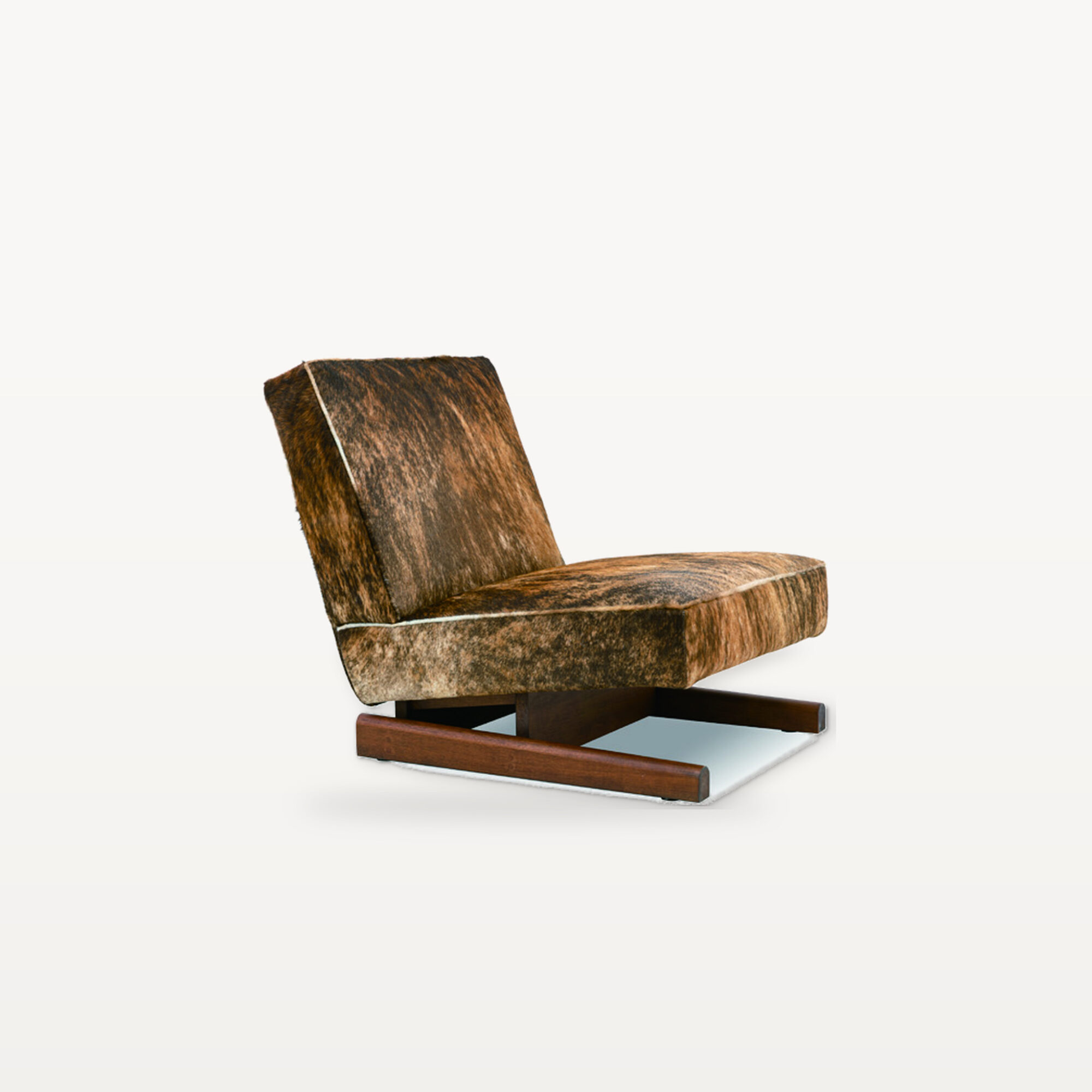 Slow Morning scene by KBH with the Sled Chair, photographed in a living room