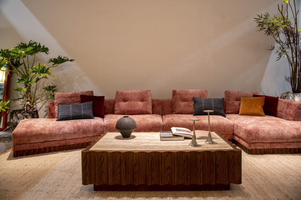 Slow Morning scene by KBH with the Sofa SF1107 in a living room (2)