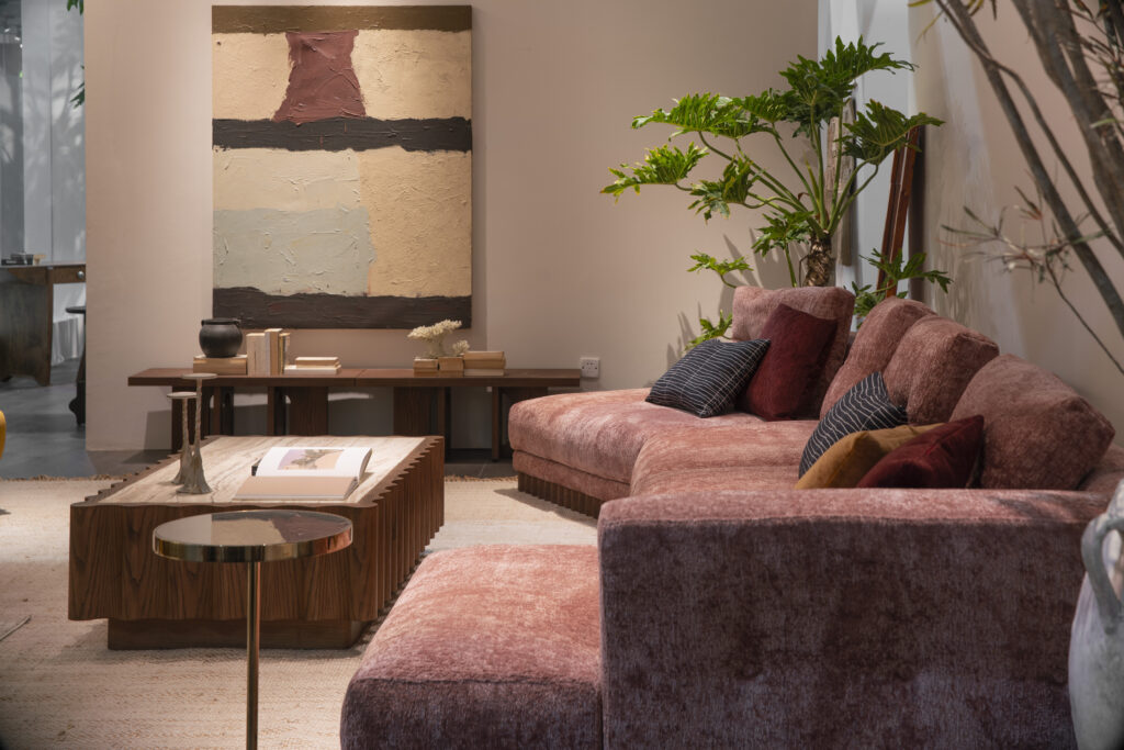 Slow Morning scene by KBH with the Sofa SF1107 in a living room (4)
