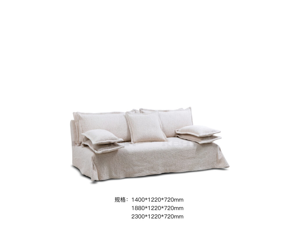KBH Snowdrift Sofa in soft, pale colour