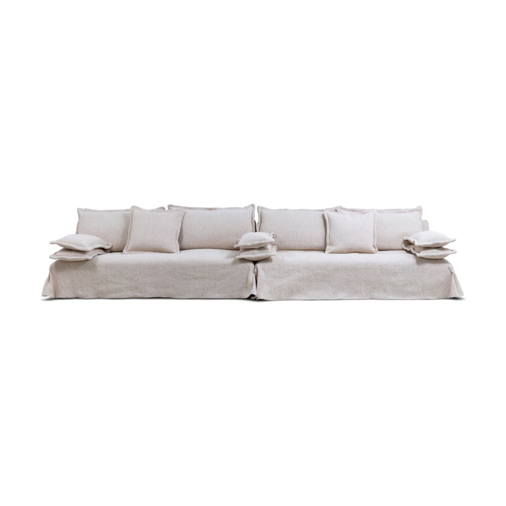 KBH Snowdrift Sofa in soft, pale colour, view 11