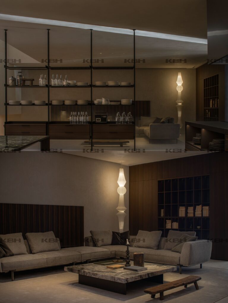 KBH Sofa CS1016 in a living room setting