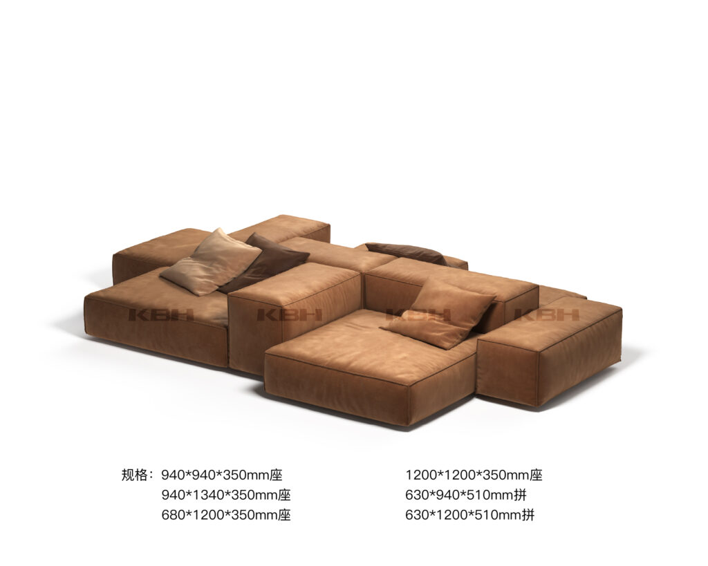 KBH Sofa CS1020 from the Soft Minimal collection