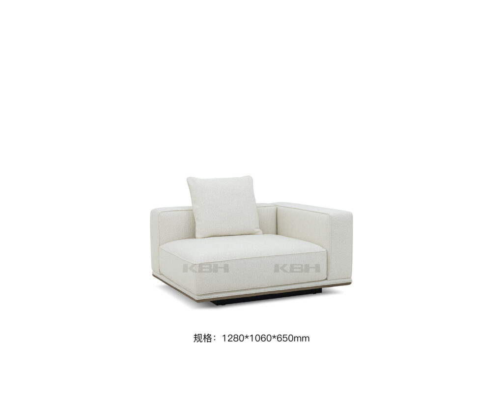 KBH Sofa SF1001 in soft, pale colour